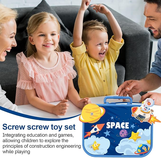 Estuche de construcción para niños