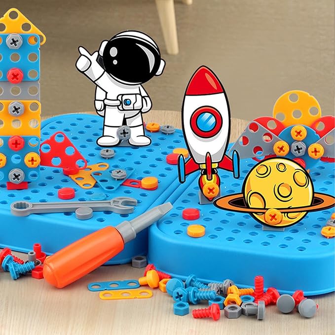 Estuche de construcción para niños