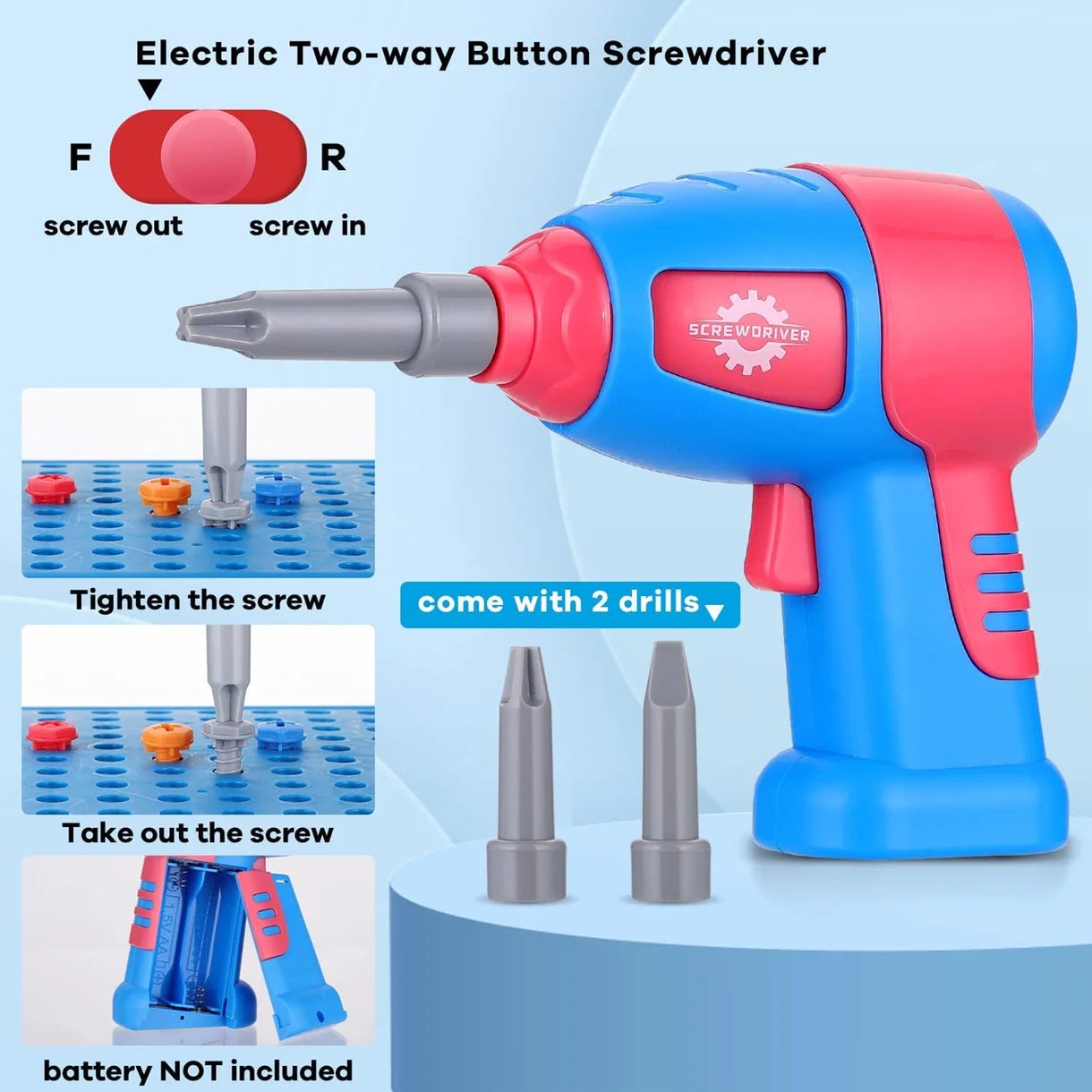 Estuche de construcción para niños