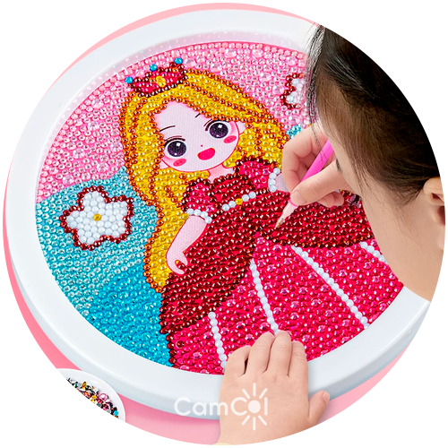 Arte de diamante brillante