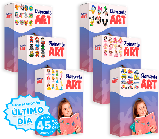 Arte de Diamante - 6 Unidades