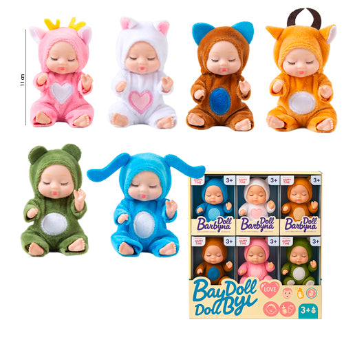 Mini Reborn – Pack with 6 Dolls