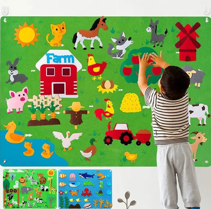 Muro creativo Montessori