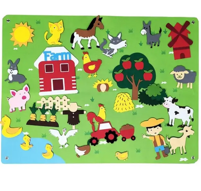 Muro creativo Montessori