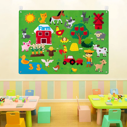 Muro creativo Montessori