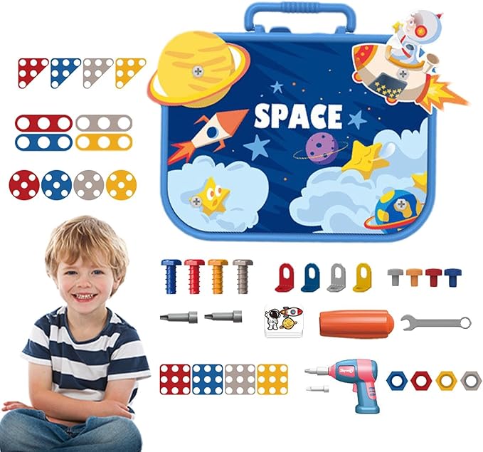 Estuche de construcción para niños