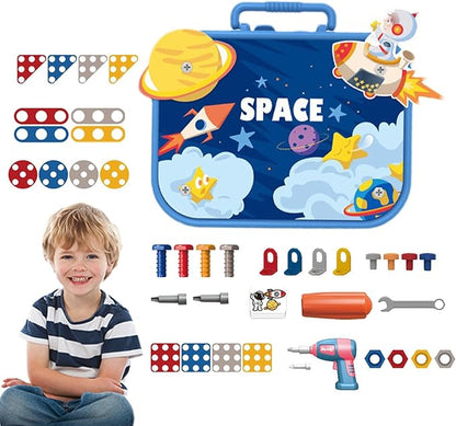 Estuche de construcción para niños